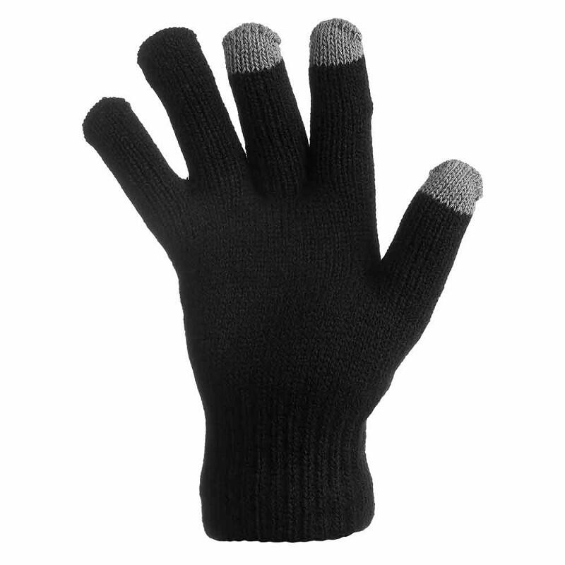 Rękawiczki termoaktywne Heatkeeper damskie z I-Touch czarne