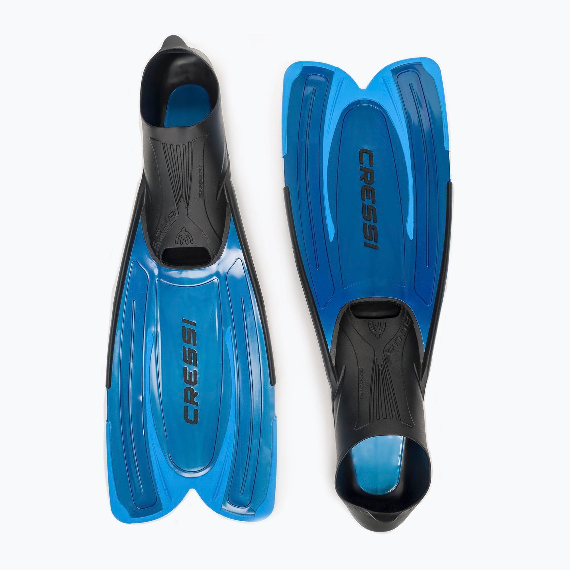 Kit de snorkeling Cressi Agua bleu 3/5