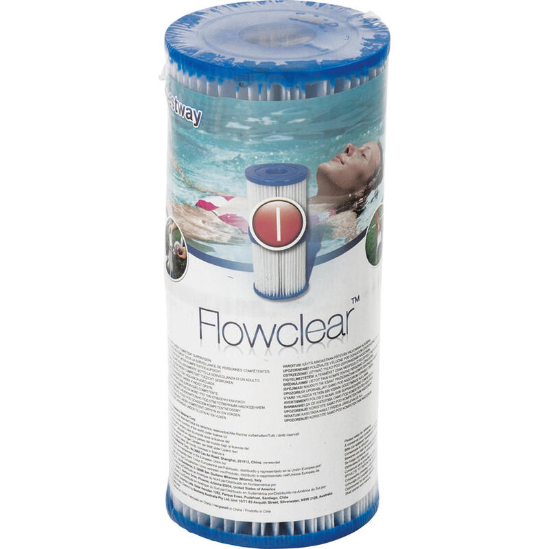 Bestway - Flowclear - Cartouche filtrante Type I