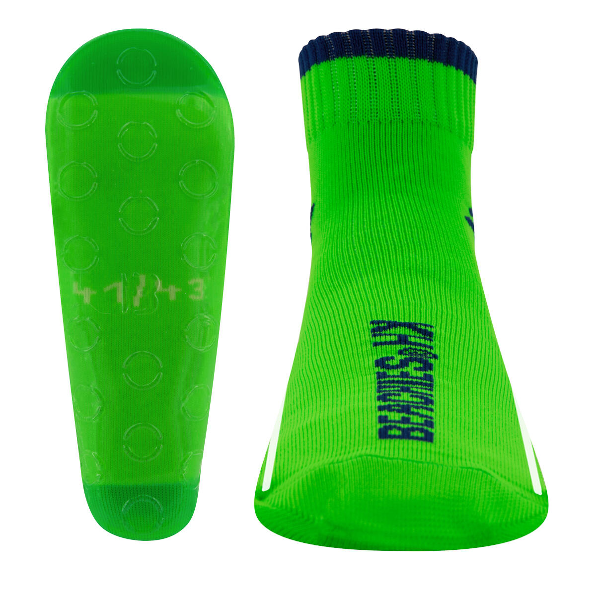 Beachies - Chaussettes D'Eau/chaussettes De Plage - Unicolore Vert - Chaussettes Piscine - Vert - 39/41 - Decathlon
