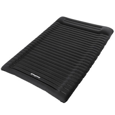 Slaapmat comfort deluxe tweepersoons camping luchtbed matras 10 cm