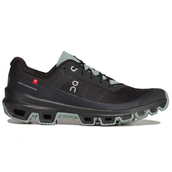 Buty do biegania damskie On Running Cloudventure Czarne