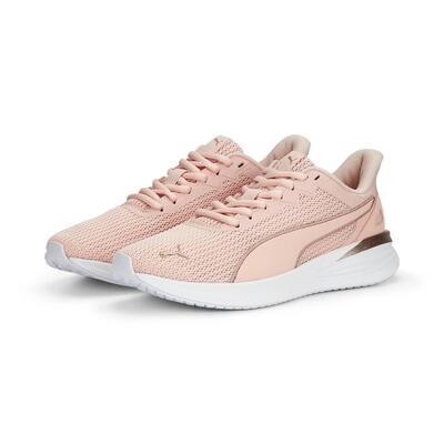 Fitness schoenen puma transport modern wit/roze