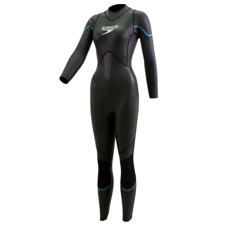 MUTA INTERA DONNA SPEEDO OPEN WATER SWIM MULTISPORT NEOPRENE YAMAMOTO BLACK-AQ