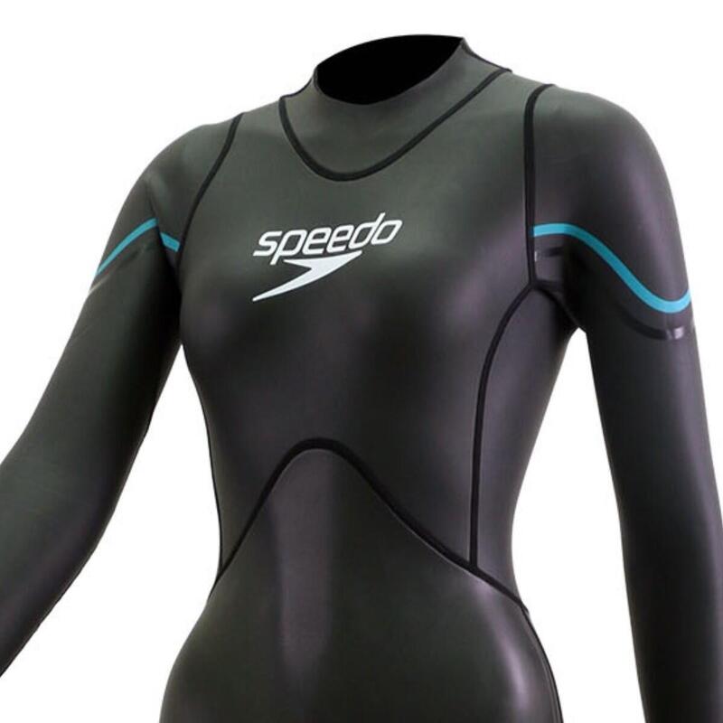 MUTA INTERA DONNA SPEEDO OPEN WATER SWIM MULTISPORT NEOPRENE YAMAMOTO BLACK-AQ