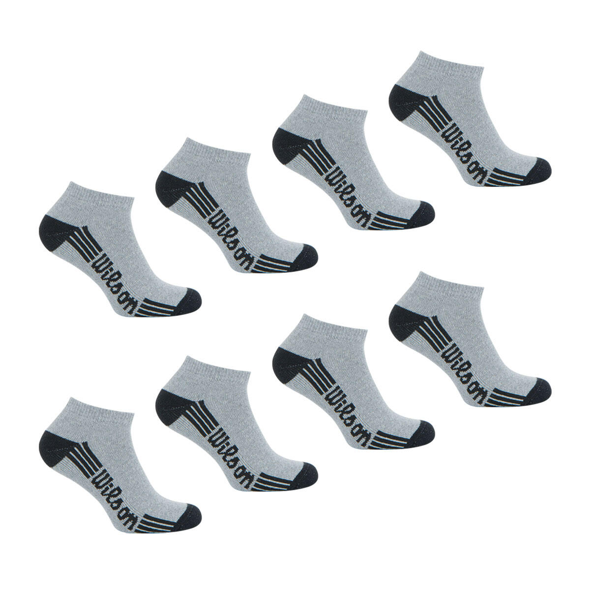 Lot de 8 paires de chaussettes basses homme Access 1/4