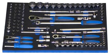Module met dopsleutels en acc - 96 pcs - 7.5 kg - 3/3