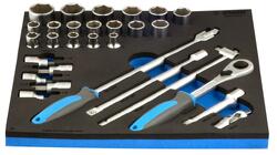 Jeu de douilles - 29 pcs - 4.8 kg - 2/3