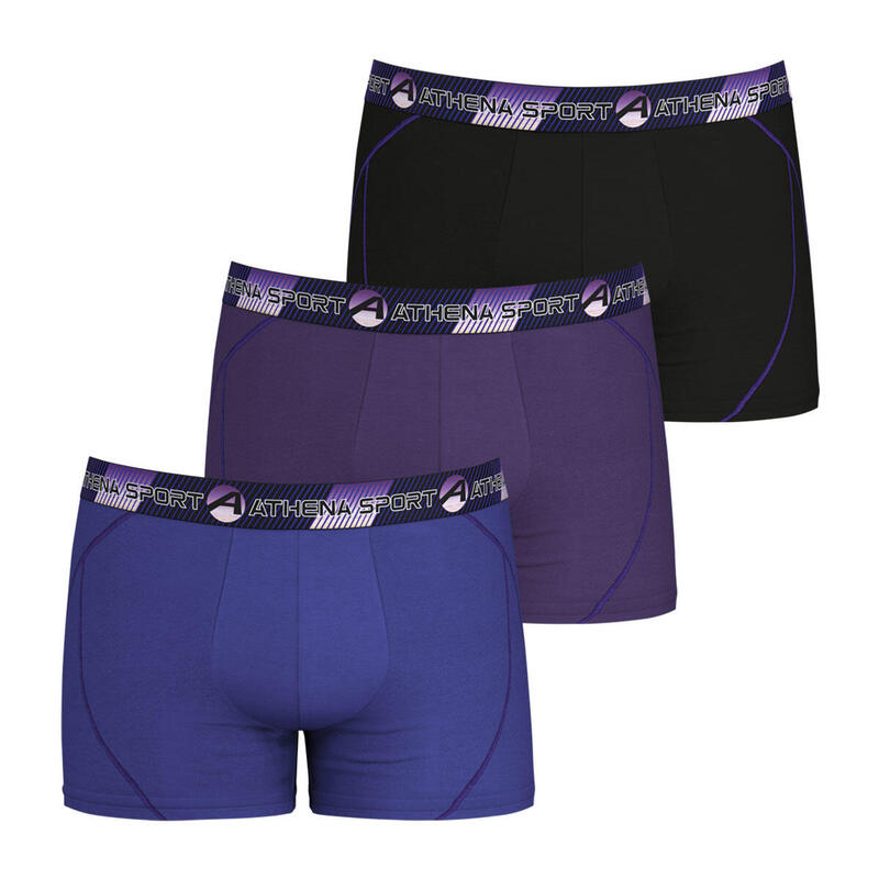 Lot de 3 boxers homme Training Dry