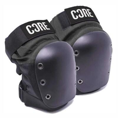 Core street skate knee pads black