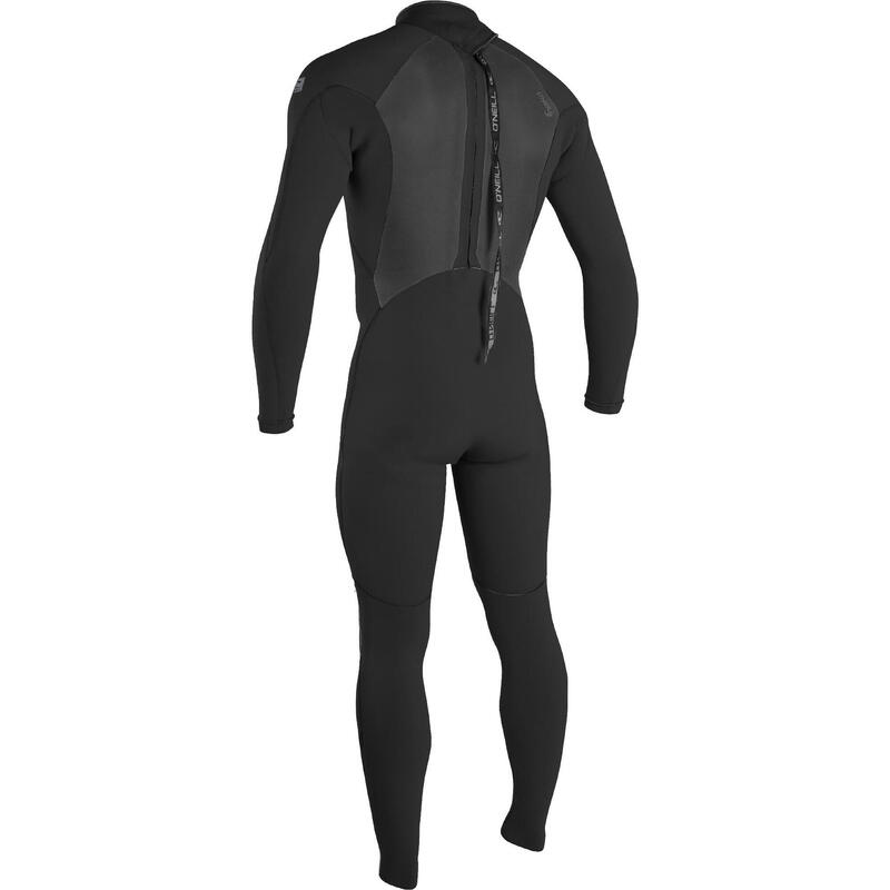 Combinaison de Surf 5/4mm Zip Dos - Noir - Epic - Homme