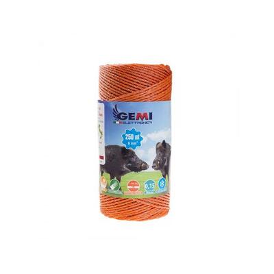 Filo 250 MT 6Mm² Per Recinto Elettrico Recinti Elettrici