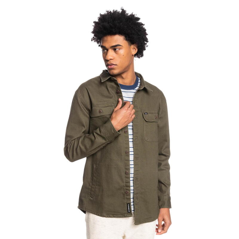 Quiksilver Hemd Budle Stretch olive