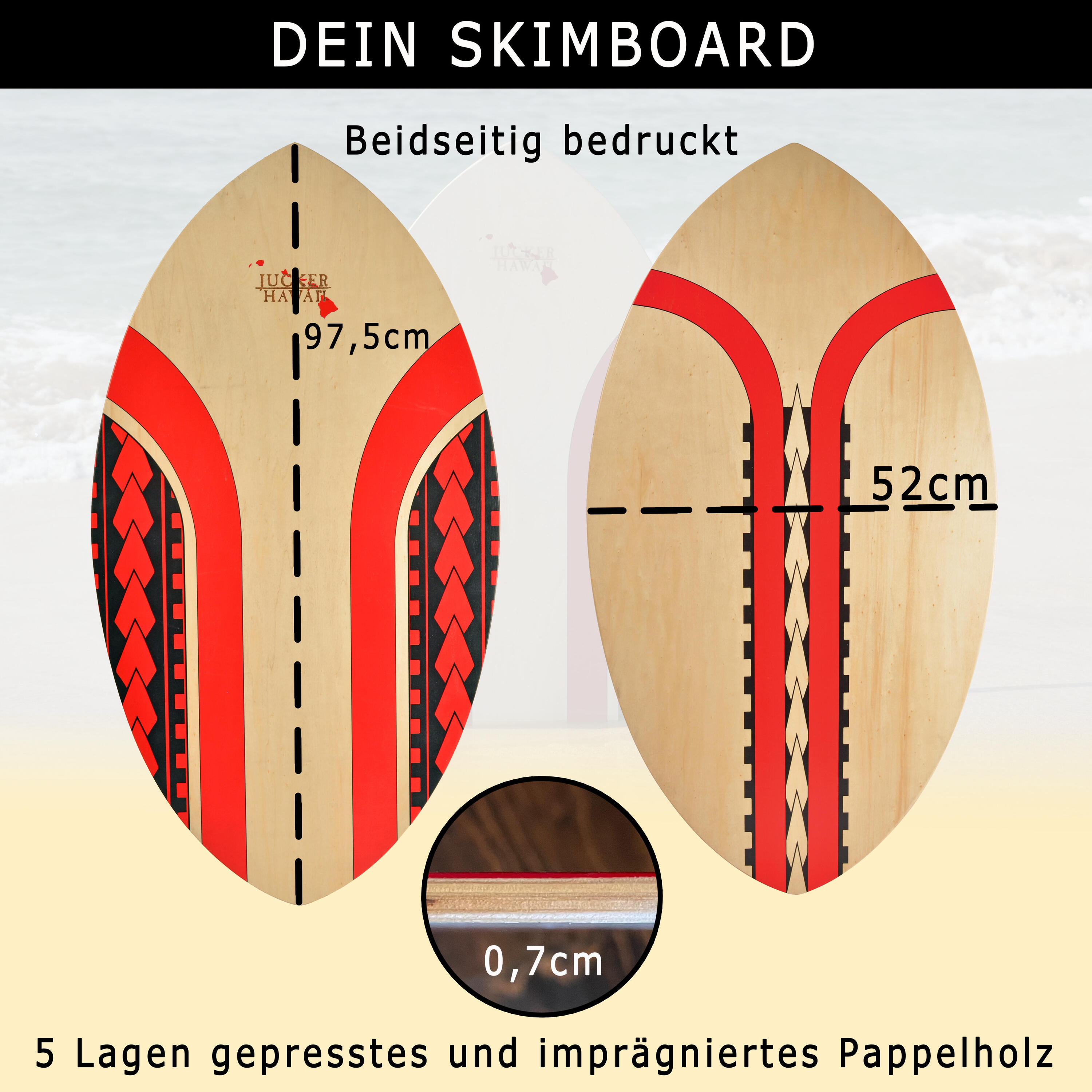 Skimboard PUNA 4/7