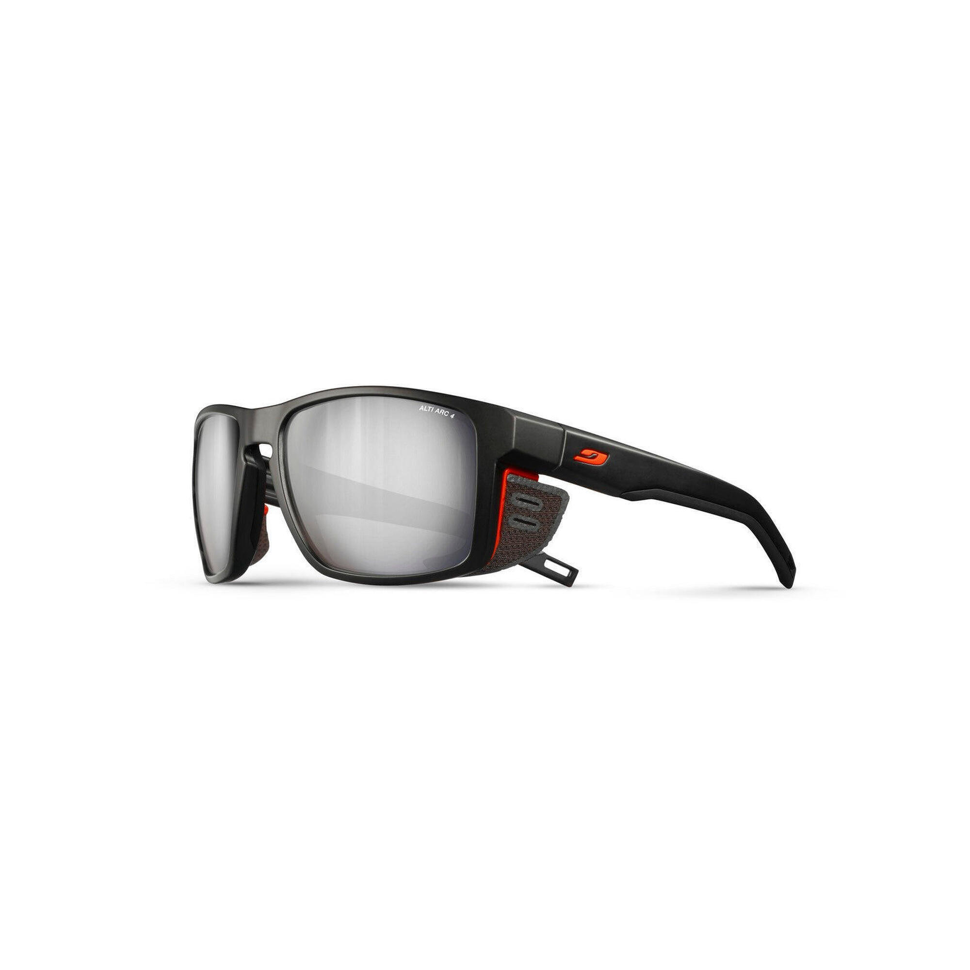 Paire de Lunettes Julbo Shield Alti Arc 4 Noir Rose - Gris 6/7