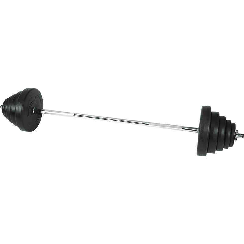 Christopeit Langhantelstange & Gewichte 38,5 kg