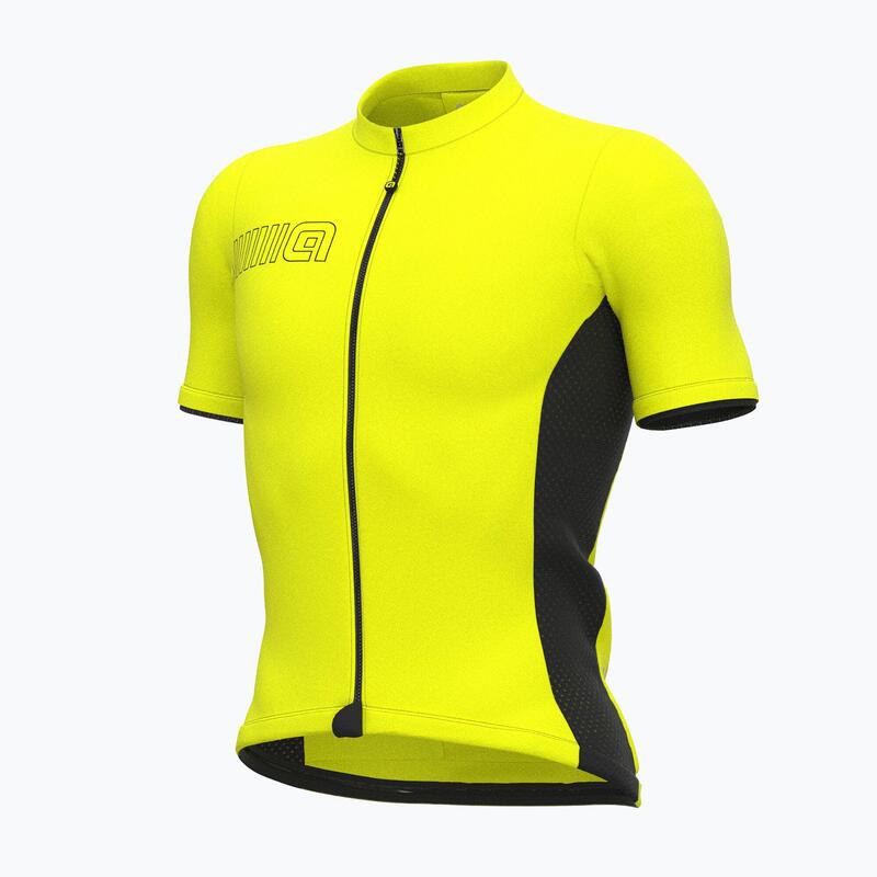 Camisa de bicicleta para hombres Alé Ciclismo Bloque de color sólido