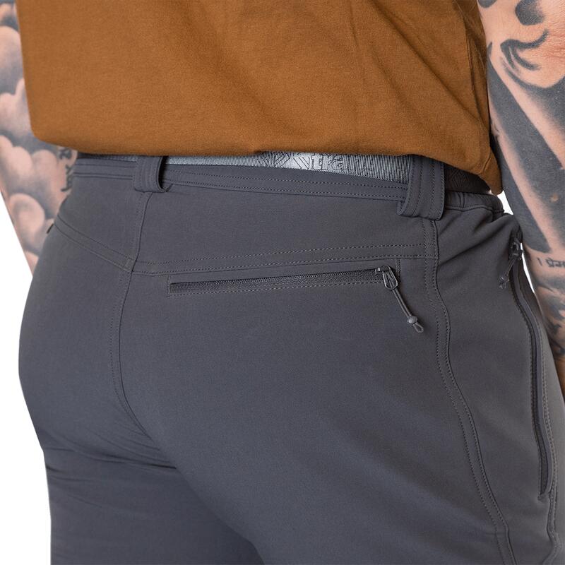 Pantalones Senderismo Hombre - Peyreget KB - Antracita