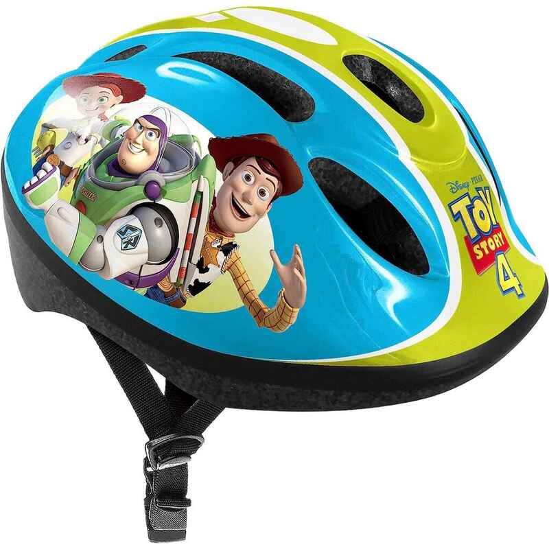 Disney Toy Story 4 Fahrrad-/Schlittschuhhelm Jungen blau/grün 53-56 cm