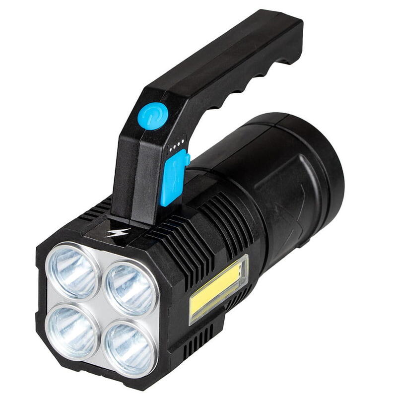 Lampe torche rechargeable à leds Num'axes LMP1018 - Lampes - Projecteurs