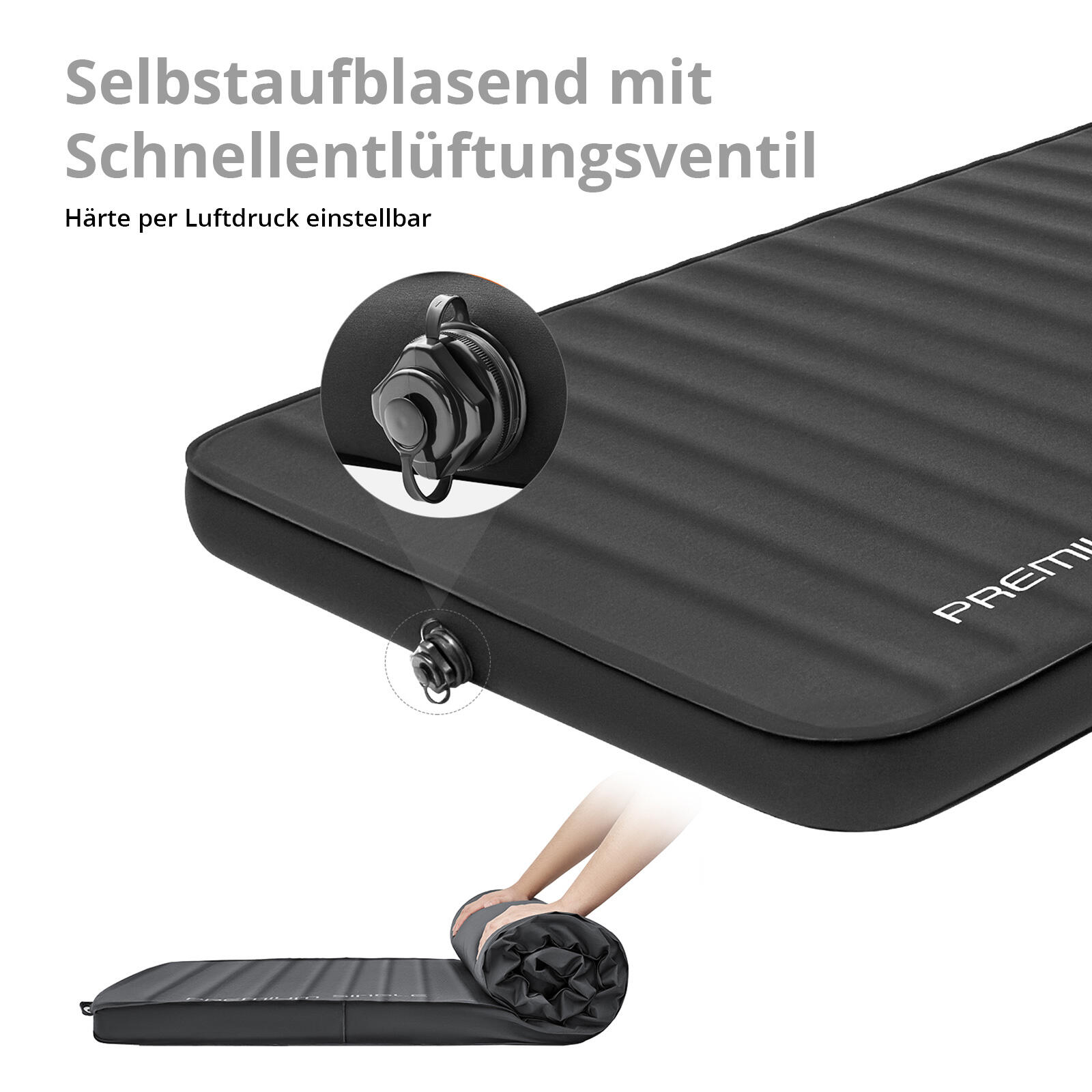 Letto ad aria Premium singolo autogonfiante da Campeggio 7.5 cm 4/7
