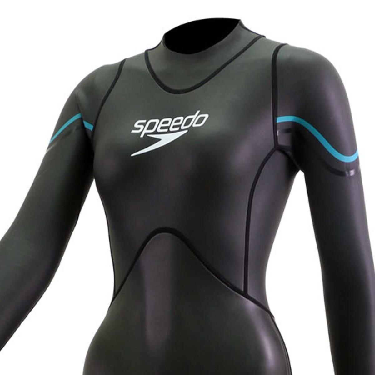 MUTA INTERA DONNA SPEEDO OPEN WATER SWIM MULTISPORT NEOPRENE YAMAMOTO BLACK-AQ 2/3