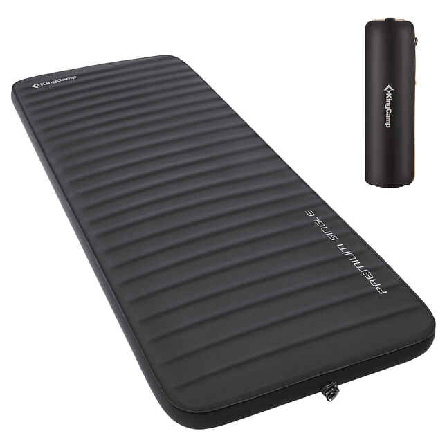 KINGCAMP Luftbett Premium Single Isomatte Selbstaufblasend Camping Bett