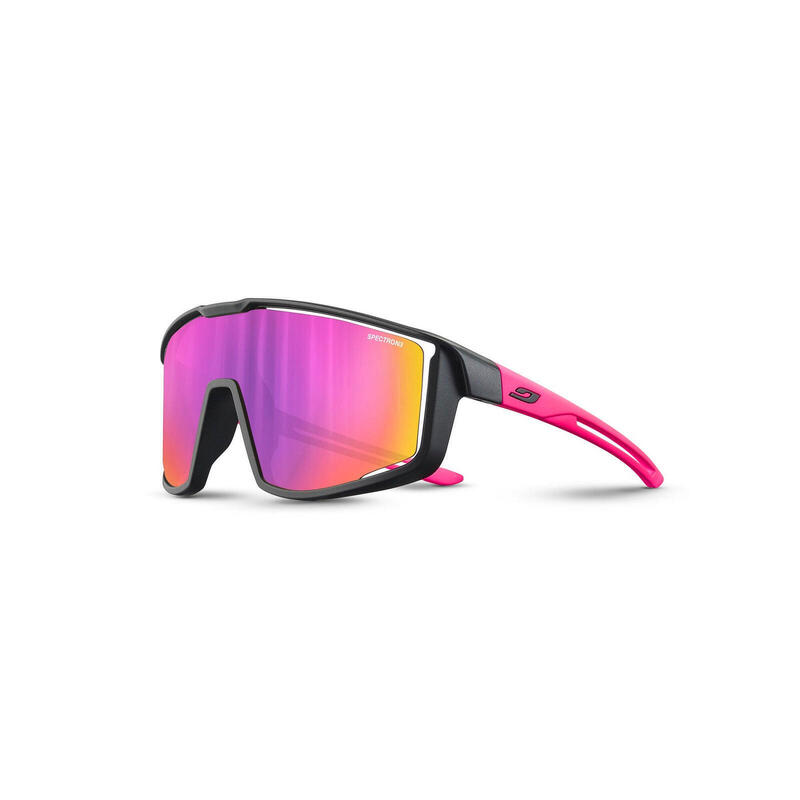 Bikebrille Kids Fury S Spectron 3 matt schwarz-rosa