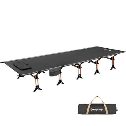 Alu Feldbett XL Outdoor Klick Klappbett Camping Liege 30cm Hoch 250 kg