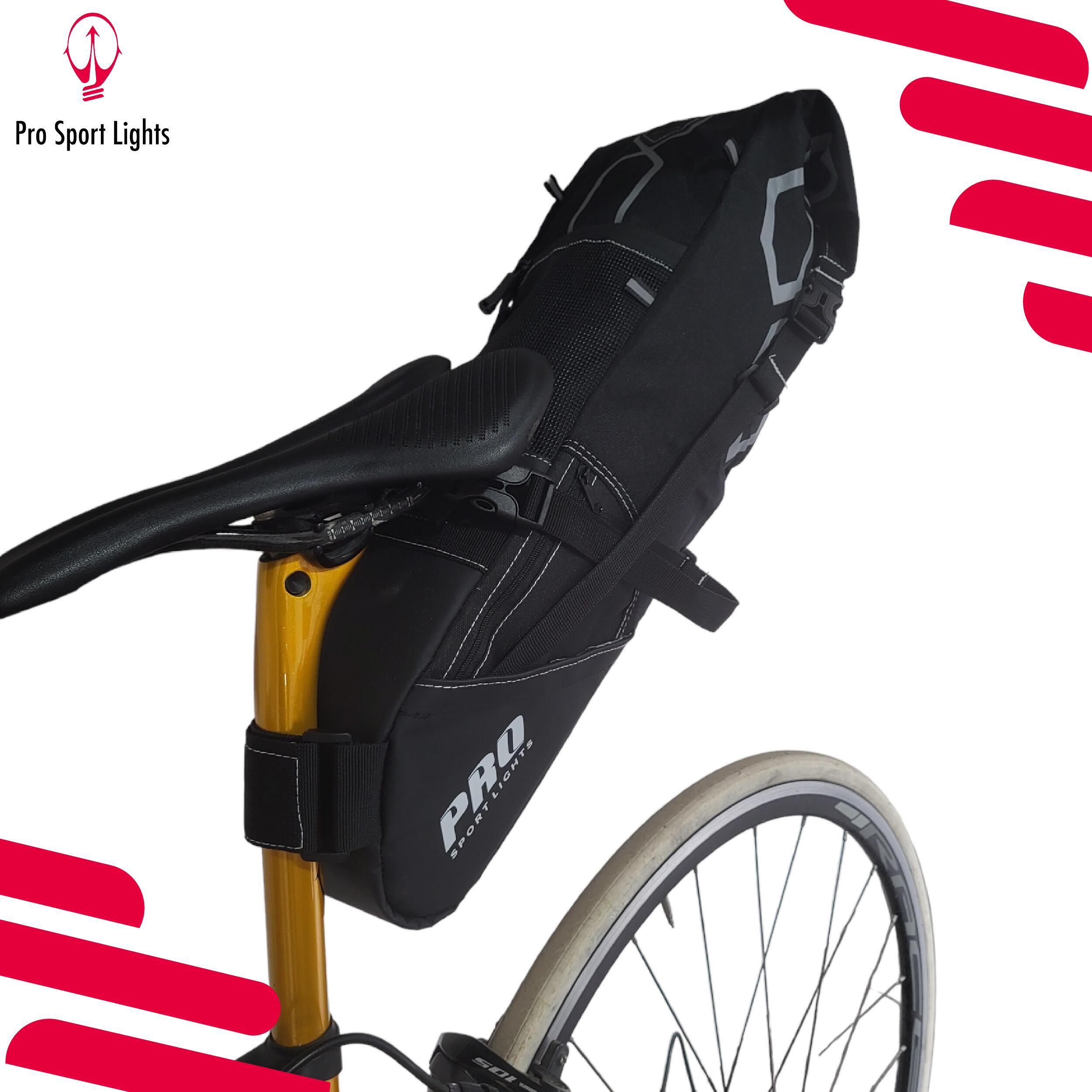 Bolsa de Selim para Bicicleta de Estrada e BTT - 12 Litros - Selim 5/7