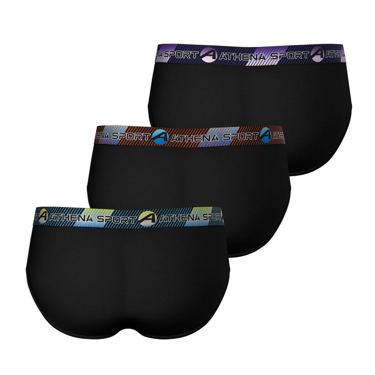 Lot de 3 slips homme Training Dry 3/4