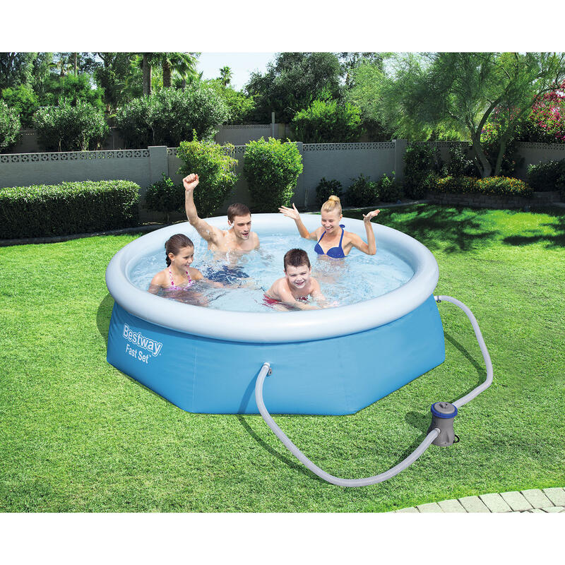 Bestway Fast Set piscine + pompe filtre 244 cm