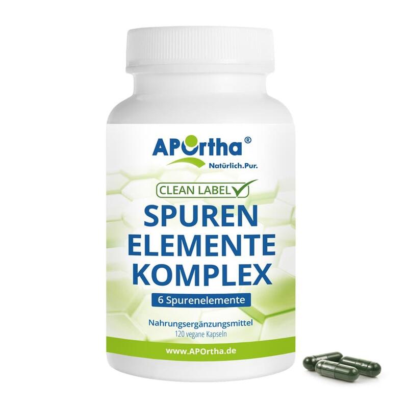 Spurenelemente-Komplex - 120 vegane Kapseln