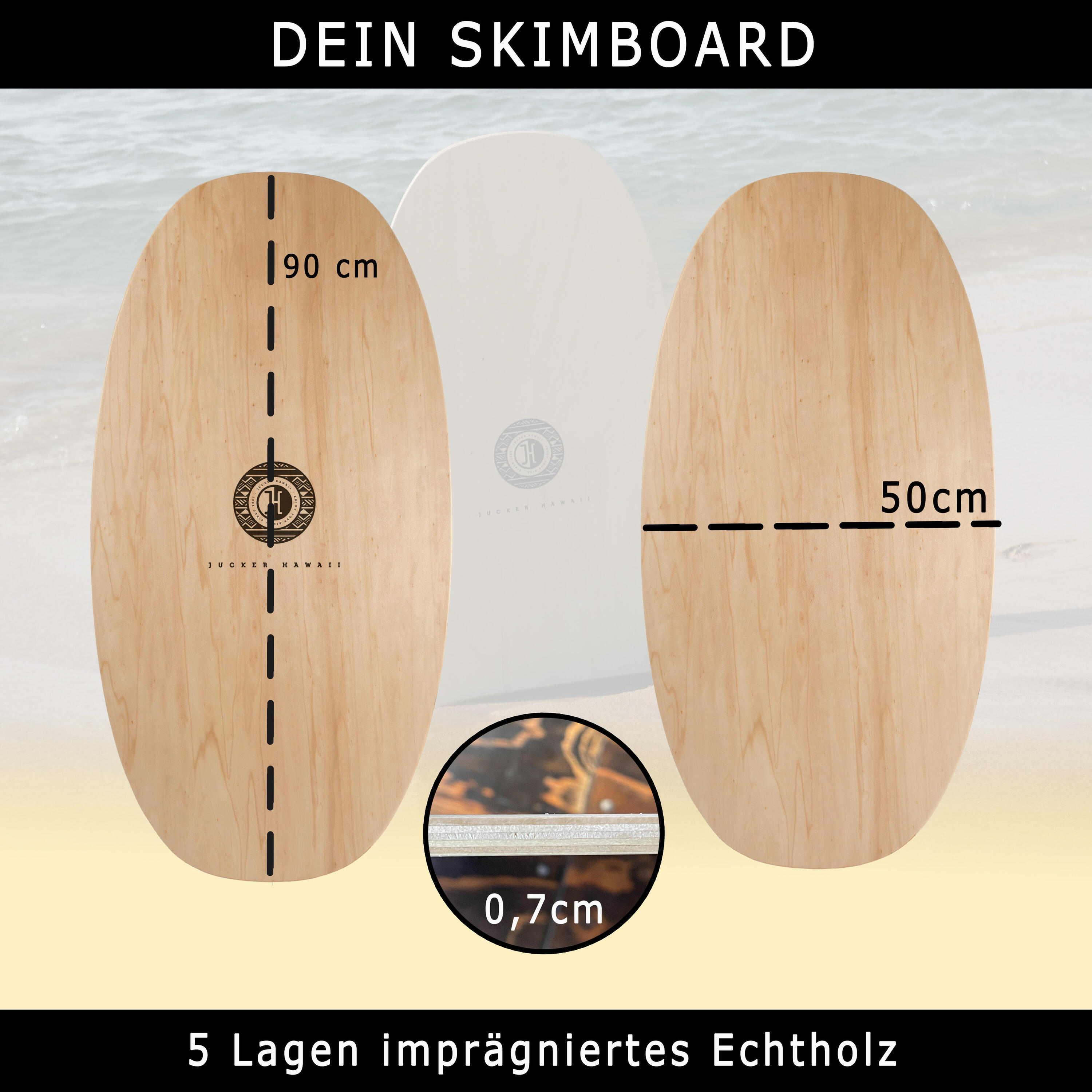 Skimboard KEIKI 4/7
