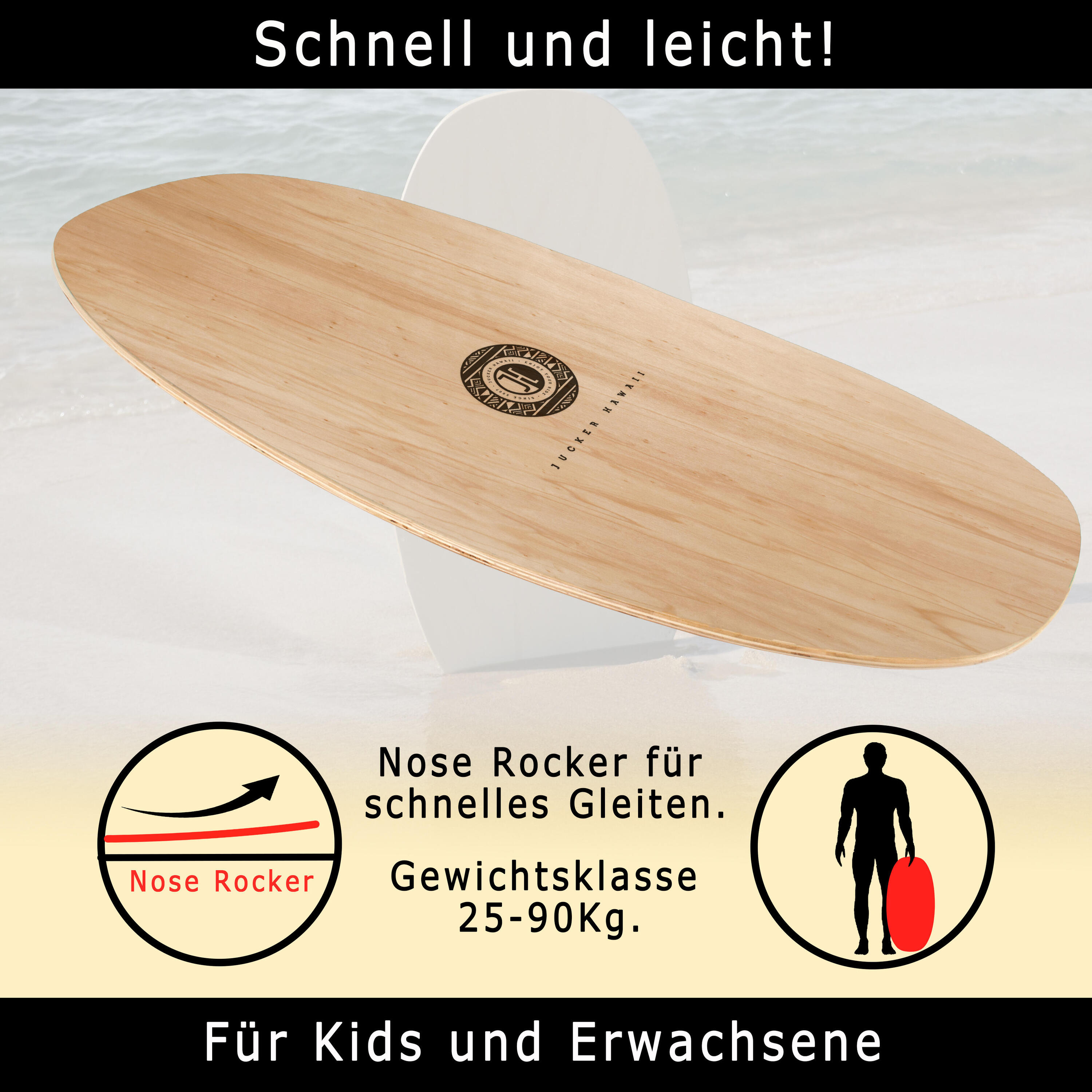 Skimboard KEIKI 2/7