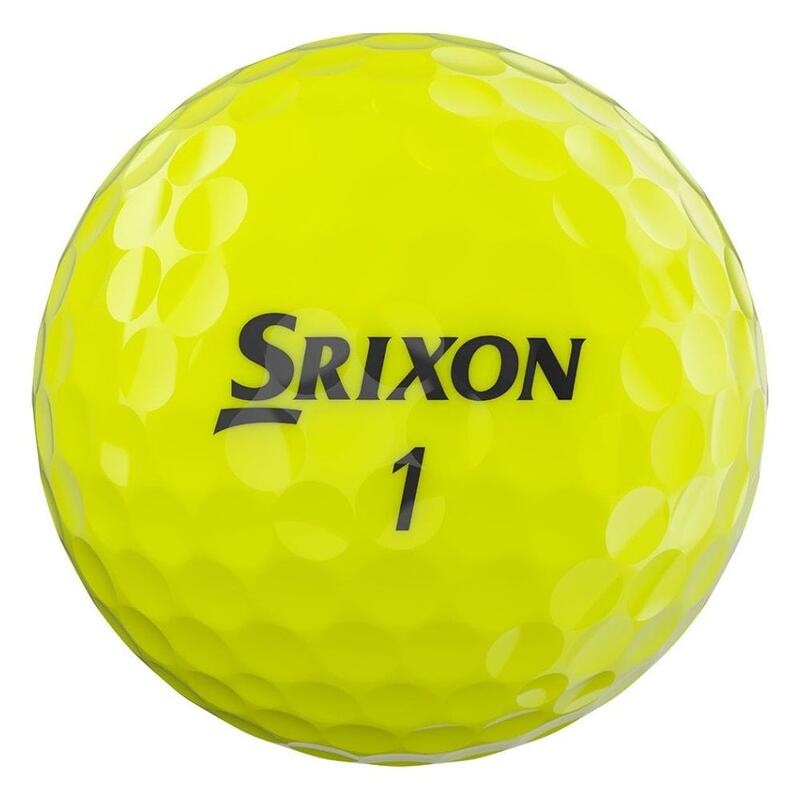 Boîte de 12 Balles de Golf Srixon Q-Star Tour Jaune
