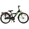 Thombike 20 Pouces 23 cm Garçon Frein à rétropédalage Noir/Vert