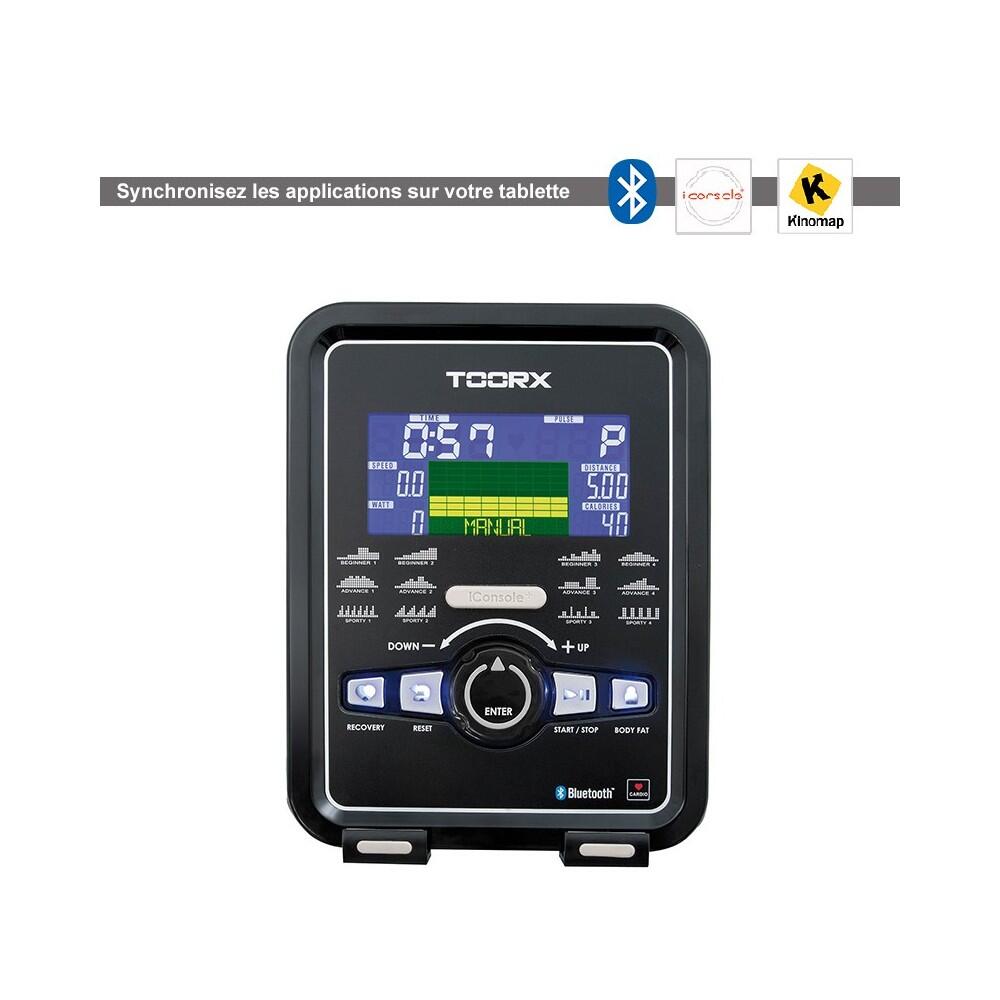Cyclette BRX R300 HRC, Volano 14 Kg, peso utente 150 kg TOORX 2/7
