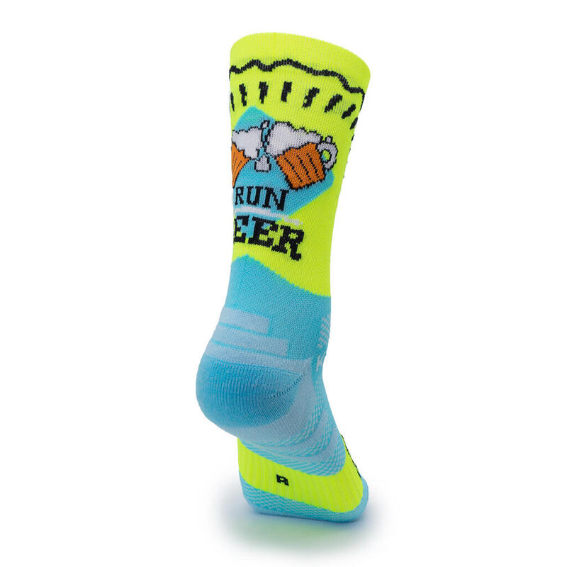 CHAUSSETTES DE RUNNING BIÈRE - COULEUR BIÈRE - Taille UNISEXE