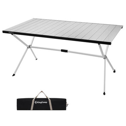 Campingtisch Camping Rolltisch Klapptisch Garten Falttisch Alu 146x80cm