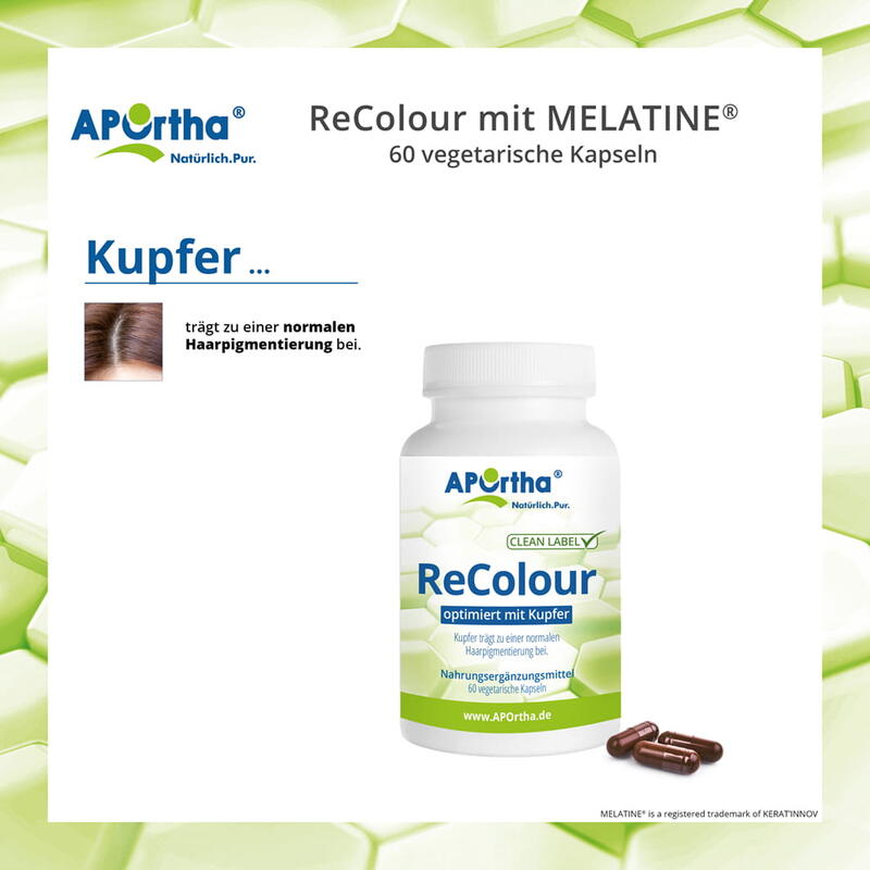 ReColour mit MELATINE® - 60 Kapseln