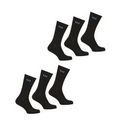 Lot de 6 paires de chaussettes mi-hautes homme Essentiel