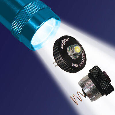 Led combo upgrade ii mini maglite zaklamp 30 lumen drukschakelaar