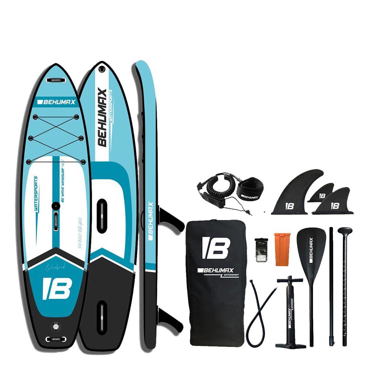 BEHUMAX Prancha de windsurf onda 10.6
