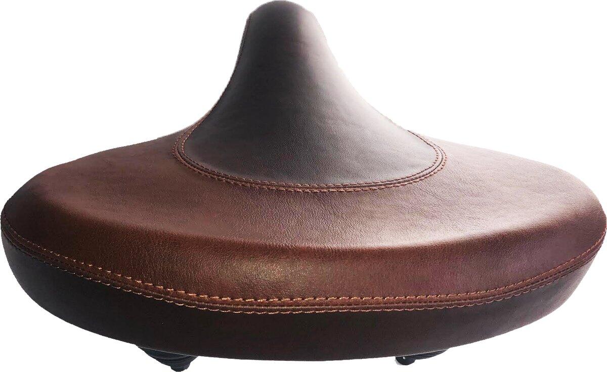 Selim de Bicicleta para Mulher Conforto Cruiser Selim Castanho 2/5