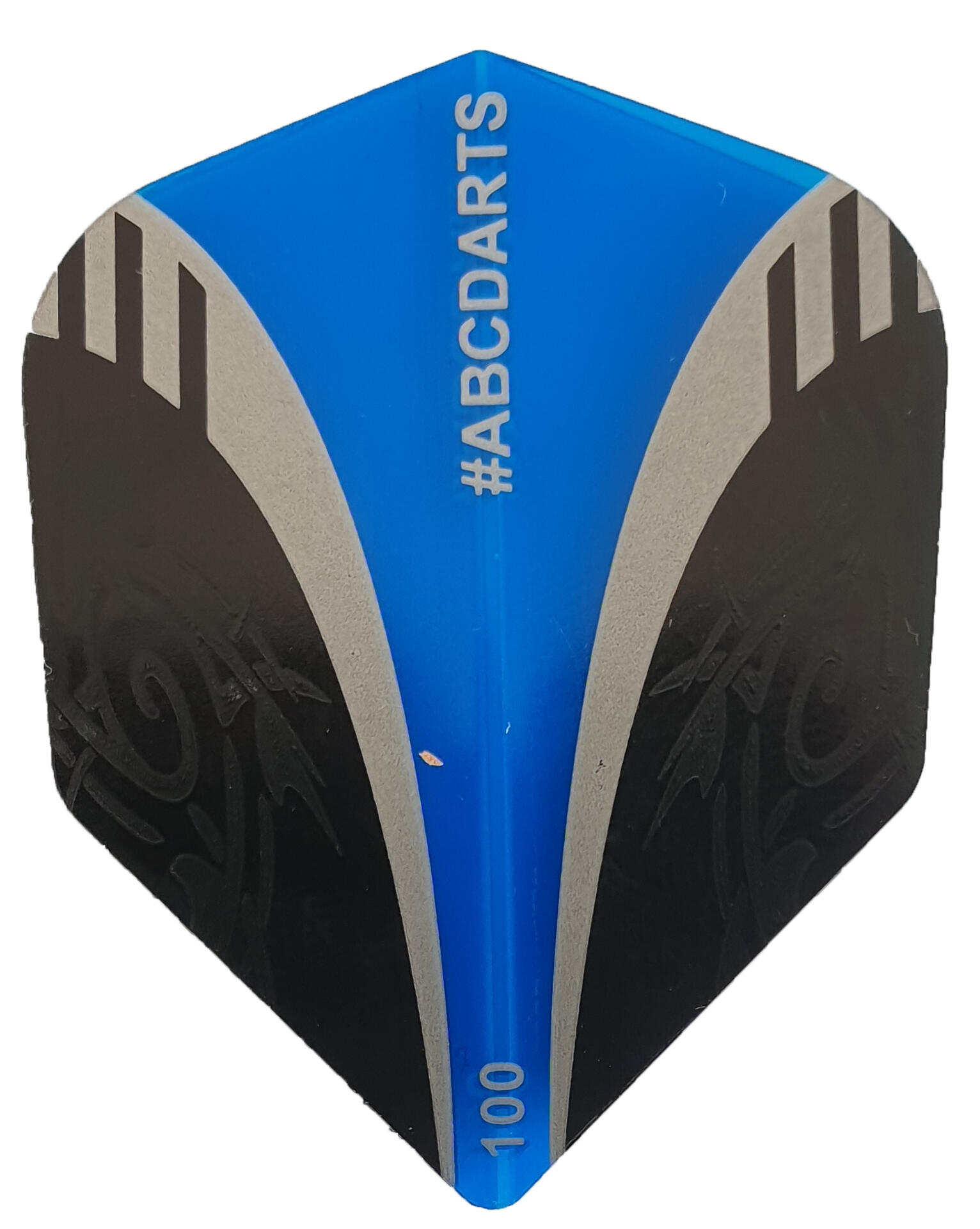 Dart Flights - Extra Stevig - Tribal Blauw- 8 sets (24 stuks) 3/3