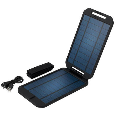 Zonnepaneel extreme solar 5 w buitenlader 5v/1a usb opvouwbaar
