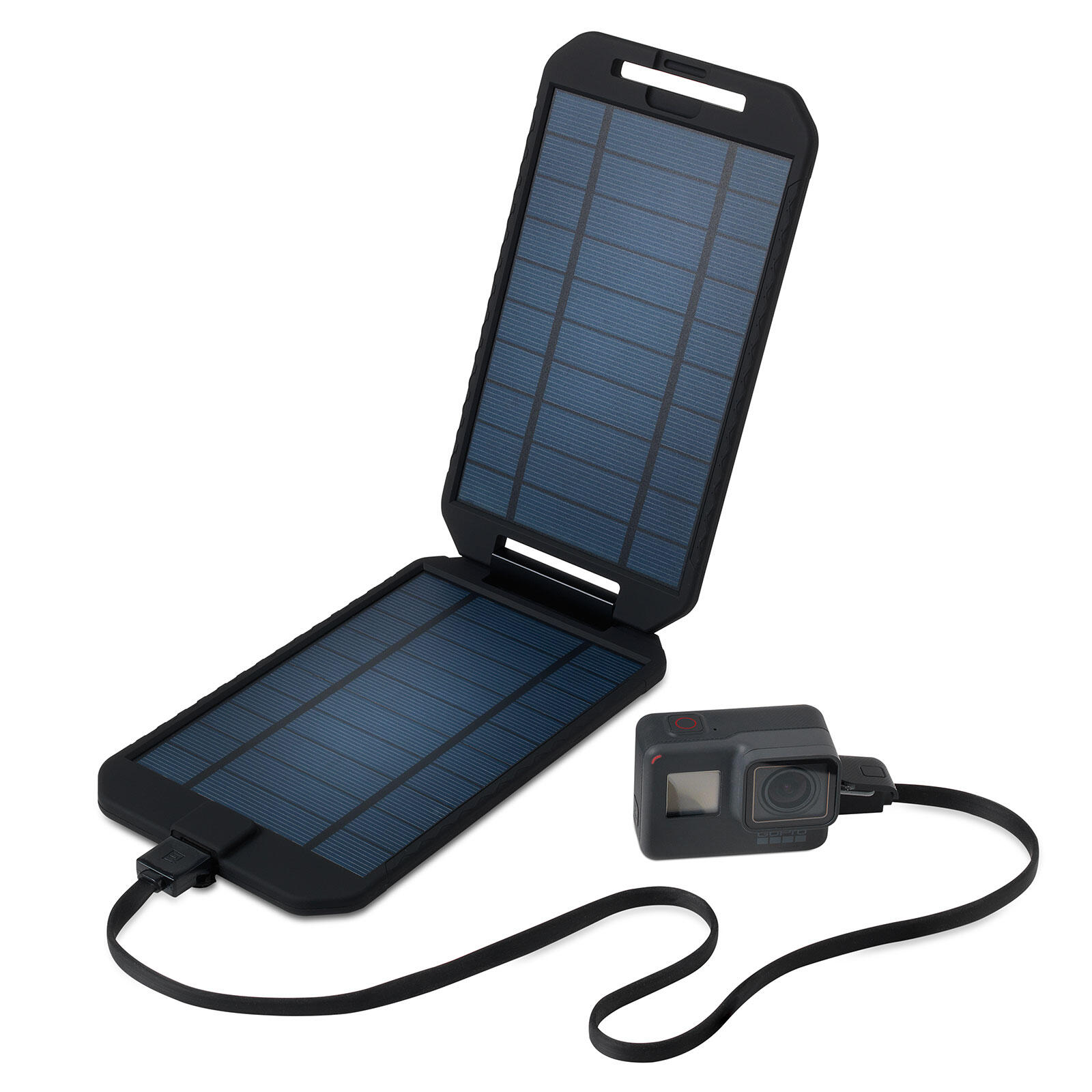 Panneau solaire Extreme Solar 5 W Chargeur extérieur 5V/1A USB pliable 5/5