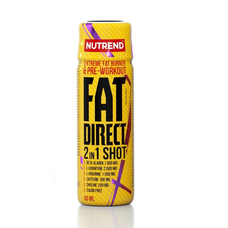 NUTREND Fat Direct Shot Zsírégető Ampulla 60 ml