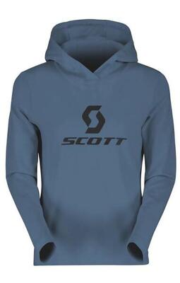 Scott Damen Defined Hoodie metal blue